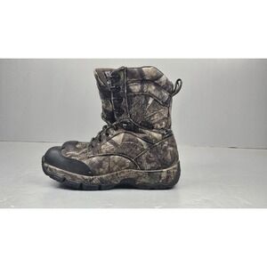 Red Head Hunting Boots‎ Mens 8.5 3M Bone Dry Camo Waterproof Insulated Rugged
